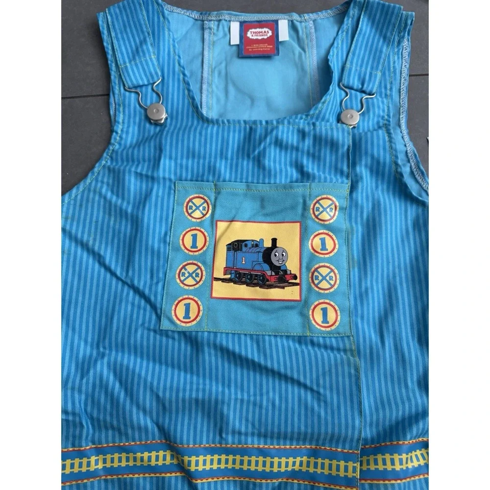 Vtg Britt Thomas‎ & Friends Boys sz 4-6 Conductor Dress Up Costume & Accessories